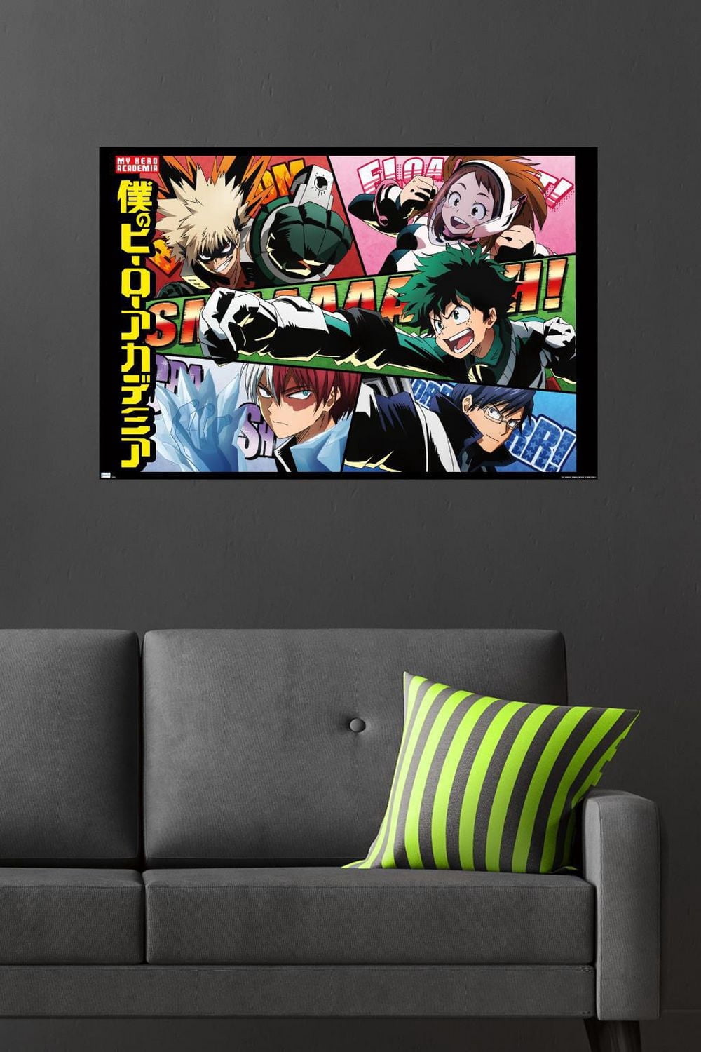 My Hero Academia: Season 1 - Group Artwork A-5 Wall Poster, 22.375" x 34"