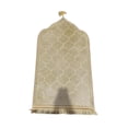 thumbnail image 3 of Tnarru Islamic Muslim Prayer Rug Ramadan Gifts Flannel Decoration Prayer Carpet Mat Khaki, 3 of 8