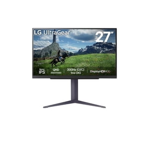 LG UltraGear 27", 2560 x 1440, Noir, 27GS85Q-B