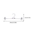 thumbnail image 2 of WRITWAA 10Pcs Adjustable Pant Hangers for Skirt Home Use, 2 of 8