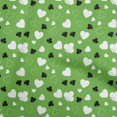 thumbnail image 1 of oneOone Georgette Viscose Green Fabric Poker Card Sewing Material Print Fabric By The Yard 42 Inch Wide, 1 of 4