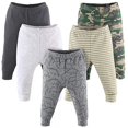 thumbnail image 1 of Pantalon Bébé Garçon Camouflage The Peanutshell et Dinosaure, Ensemble de 5 Pcs, 6 Mois, 1 of 2