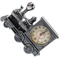 thumbnail image 2 of SHISUYAN 1Set Retro Train Clock for Boys Locomotive Shape 7.3x2.2x4.3in, 2 of 9