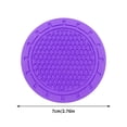 thumbnail image 3 of Neoyler 2 Pack Universal Car Cup Holder Set Rubber Material Heat Insulation Honeycomb Design Waterproof Long Lasting Easy Install Anti Slip for Interior Accessories, 3 of 5