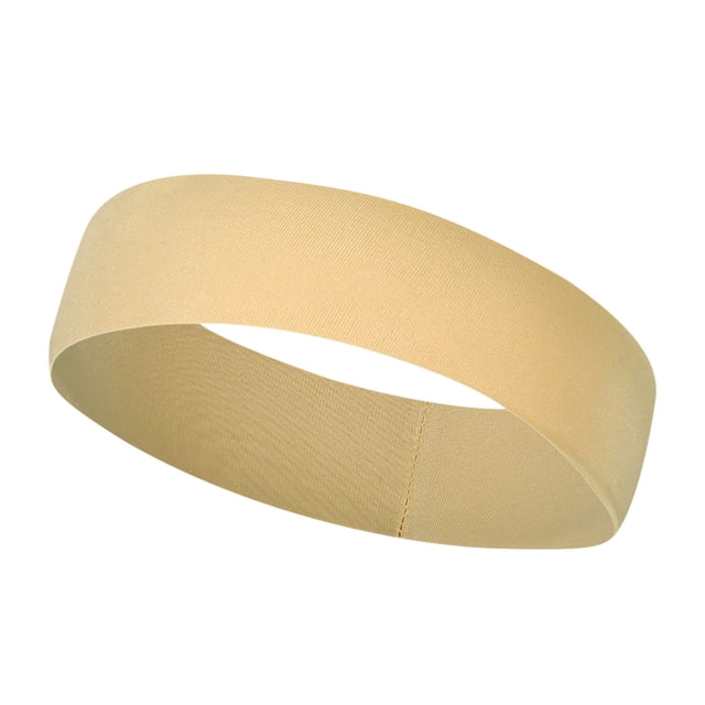 XASZHN Workout Headbands for Women Yoga Running Sport Non Slip Beige_003 One Size