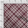 thumbnail image 2 of oneOone Rayon Chocolate Brown Fabric Check Sewing Craft Projects Fabric Prints By Yard 56 Inch Wide, 2 of 4