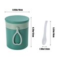 thumbnail image 3 of Insulated Food Container,Insulated Lunch Containers Hot Food Jar,Soup Thermo for Hot Food Kids Adults, Stainless Steel Vacuum Lunch Box,Adult Kids Thermo Portable with Handle for School Outdoor, 3 of 6