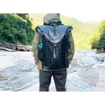 thumbnail image 4 of AFISHTOUR Sac à Dos Imperméable, Sac Étanche Flottant à Dessus Roulé 25 L pour Kayak, Randonnée (Noir), 4 of 8