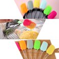 thumbnail image 2 of 3pcs Long Handle Silicone Scraper Cream Spatula Baking Gadget Baking Supplies Kitchen Utensil for Home Bakery (Random Color), 2 of 9