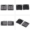 thumbnail image 2 of ANGGREK Disk Brake Pads,1 Set Of Semi Metallic Disk Brake Pads Brake Shoe Set For 50cc-250cc Motorcycle Scooter ATV, Brake Pad Set, 2 of 8