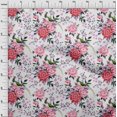 thumbnail image 4 of oneOone Velvet White Fabric Asian Chinese Sewing Craft Projects Fabric Prints By Yard 58 Inch Wide, 4 of 4
