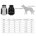 thumbnail image 3 of Hearth & Gear Warm Dog Winter Coat Dog Coat Dog Jacket With Built In Harness Windproof Dog Cold Weather Coats Reflective Turtleneck Large Dog Coat Dog Coats For Small Medium Pet Clothes for Small Dogs, 3 of 6