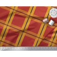thumbnail image 2 of Soimoi Rayon Fabric Check Check Print Fabric by the Yard 56 Inch Wide, 2 of 5