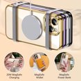 thumbnail image 2 of Dteck MagSafe Compatible with iPhone 15 Pro Max Case, Magnetic Clear Case for iPhone 15 Pro Max, Slim Plating Edge Soft TPU Cover Shockproof Phone Case 6.7 Inch,Silver, 2 of 4