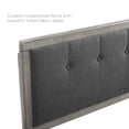 thumbnail image 4 of Modway Willow Queen Wood Platform Bed With Splayed Legs in Gray Charcoal, 4 of 11