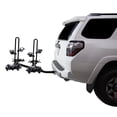 thumbnail image 4 of Saris Bike Rack 4414B Freedom; 2 Inch Receiver Hitch Mount; Holds 4 Bikes; Up To 190 Pound Weight Capacity; Bike Tire Clamp; Without Lock; Foldable; Black; Steel, 4 of 10