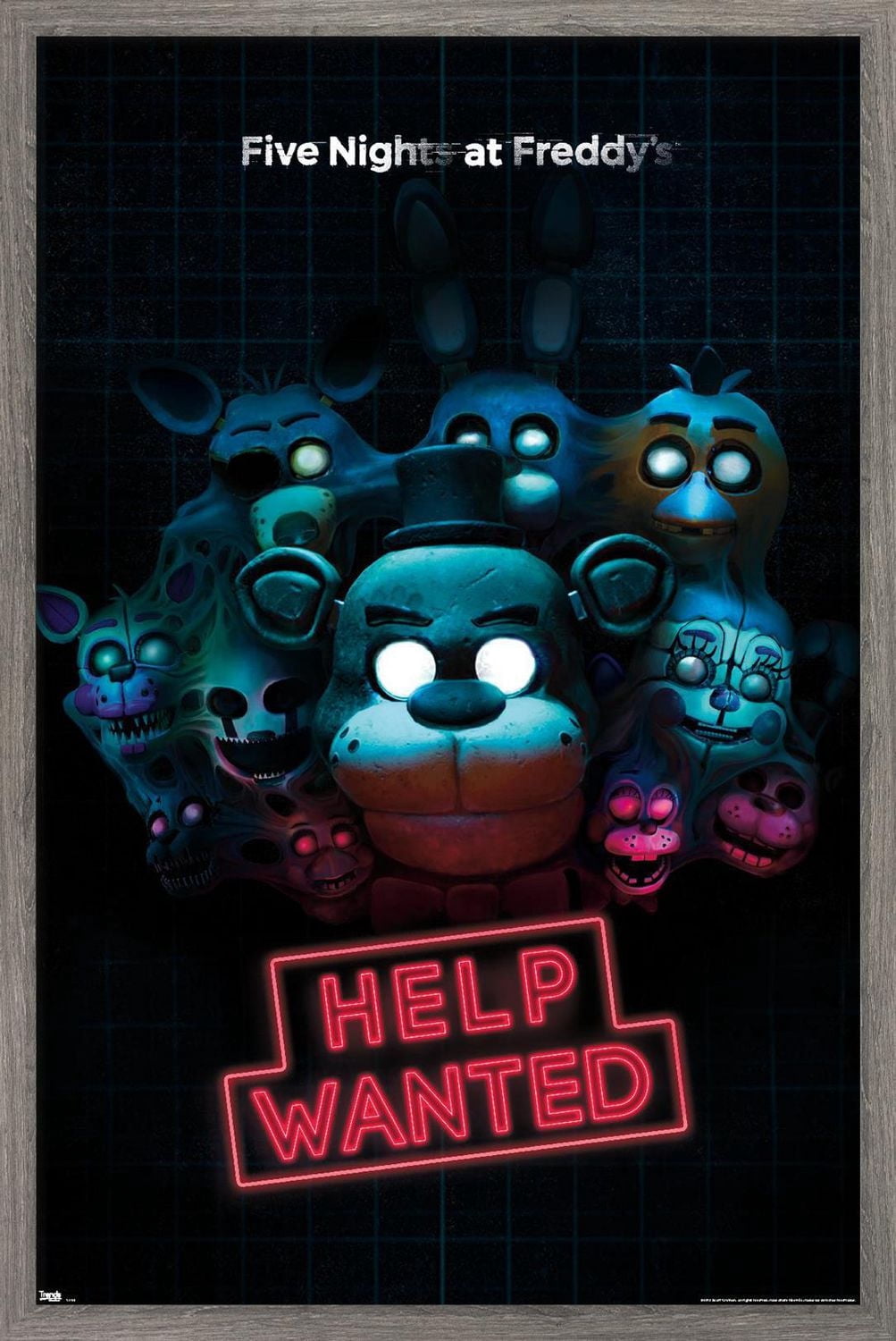 Five Nights at Freddy's - Help Wanted Wall Poster, 22.375" x 34"