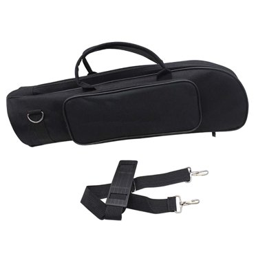 Trumpet Carry Gig Bag, Brass Instrument Oxford Cloth Trumpet Protection Bag Shoulder Bags Wear Resistant with Widen Carry Handle