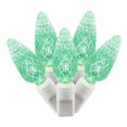 thumbnail image 1 of Vickerman X6W8504 Vickerman 50 Green C6 LED Light on White Wire 25' Christmas Light Strand, 1 of 1