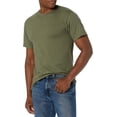 thumbnail image 1 of Hanes T-Shirt Classique à Col Rond en Coton pour Hommes Beefy-T, TG, Vert Fatigue, 1 of 1