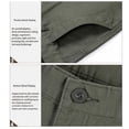thumbnail image 4 of maskred Cargo Pant Large Application Respirant et Confortable en Coton Grande Poche Espace Café 34, 4 of 6