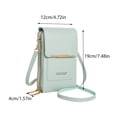 thumbnail image 2 of Leather Bag,Touch Screen Phone Bag, Storage Small Bag, Touch Screen Cell Phone Bag, Organizer Pouch, 2 of 3
