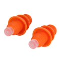 thumbnail image 4 of Bouchons d'Oreilles de Natation Imperméables, Bouchons d'Oreilles en Silicone Réutilisables Bouchons d'Oreilles de Natation Bouchons d'Oreilles pour la Natation à Réduction de Bruit pour la Natation la Douche, le Sommeil Orange+boîte, 4 of 8