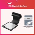 thumbnail image 4 of Maoww Mobile Phone Charging Port Dust Stopper Silicone Waterproof Protective Universal Tablet Anti-lost Stoppers Accessories Black Type 1, 4 of 8