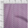 thumbnail image 2 of oneOone Velvet Purple Fabric Florals Craft Projects Decor Fabric Printed By The Yard 58 Inch Wide, 2 of 4
