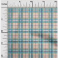thumbnail image 1 of oneOone Silk Tabby Fabric Madras Check Printed Craft Fabric BTY 42 Inch Wide, 1 of 4
