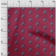 thumbnail image 1 of oneOone Cotton Poplin Fabric Floral Block Printed Craft Fabric BTY 42 Inch Wide, 1 of 4