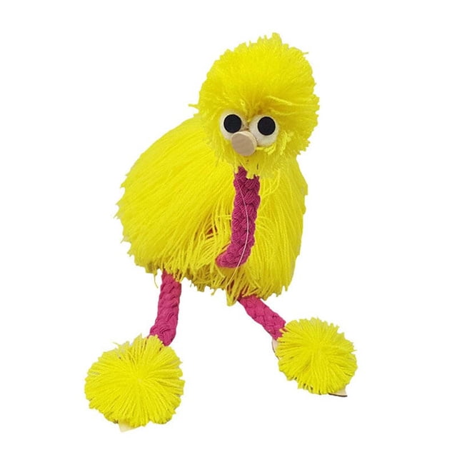 Children's String Puppet, Ostrich, New Enlightenment Supplies For Children, Traditional Folk Puzzle Toys