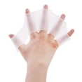 thumbnail image 4 of Nilvkv Hand Swimming Fins Flippers Swim Finger Webbed Gloves Glove Plus Plus Neon Tube, 4 of 5