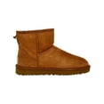 thumbnail image 2 of Ugg Women's Classic Mini II Leather Chestnut Ankle-High Suede Boot - 5M, 2 of 3