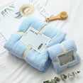 thumbnail image 1 of TopLLC Cotton 2 In 1 Bath Towel And Face Towel Soft-Bath Towels Set OF, 1 of 2