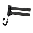 thumbnail image 4 of veasfak Electric Heated Towel Rack Wall Mounted Warming Rack for Shower Bathroom SPA black, 4 of 9