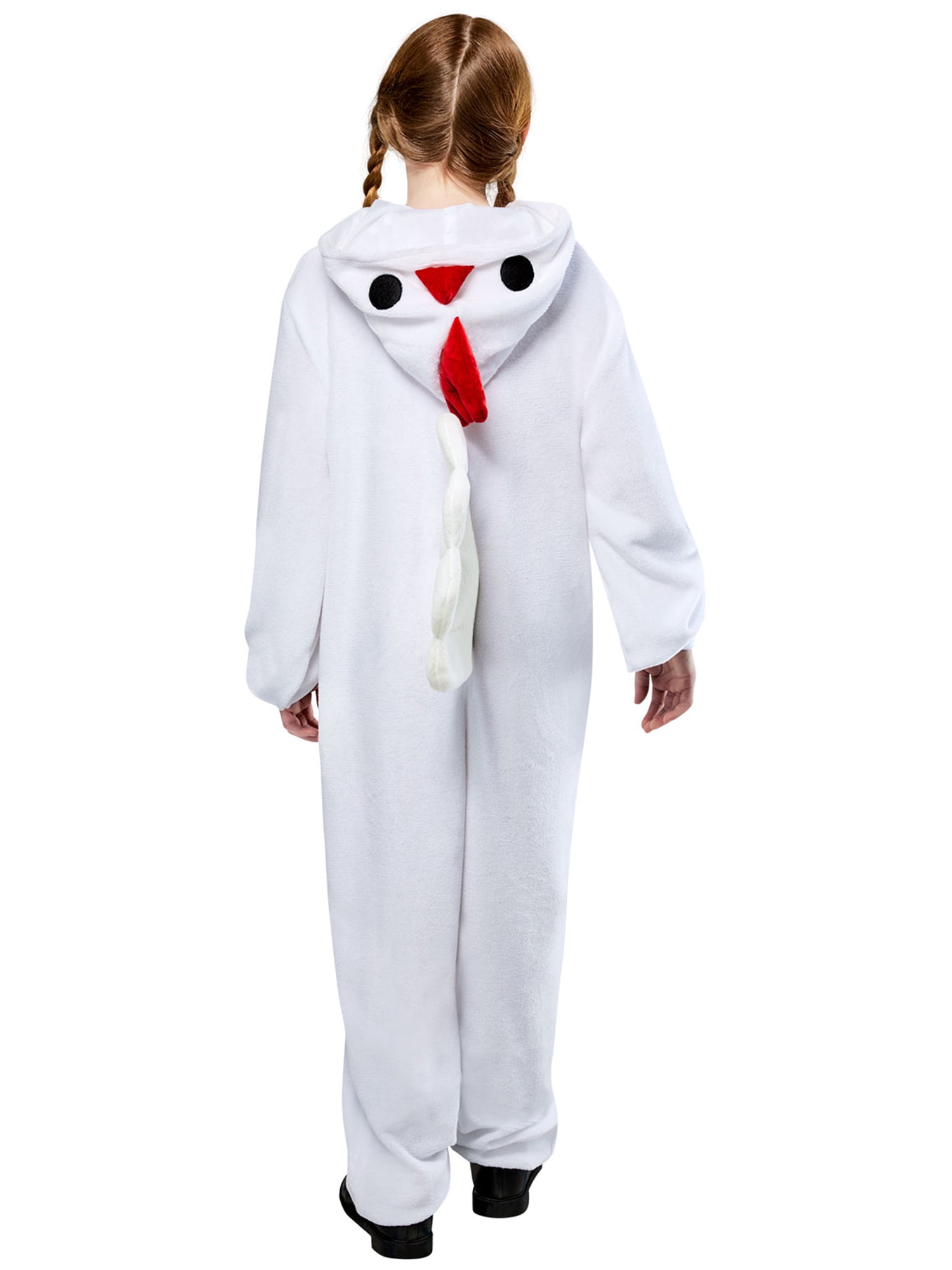 Rubies Chicken Comfy Wear Zipsters Costume for Kids, Unisex