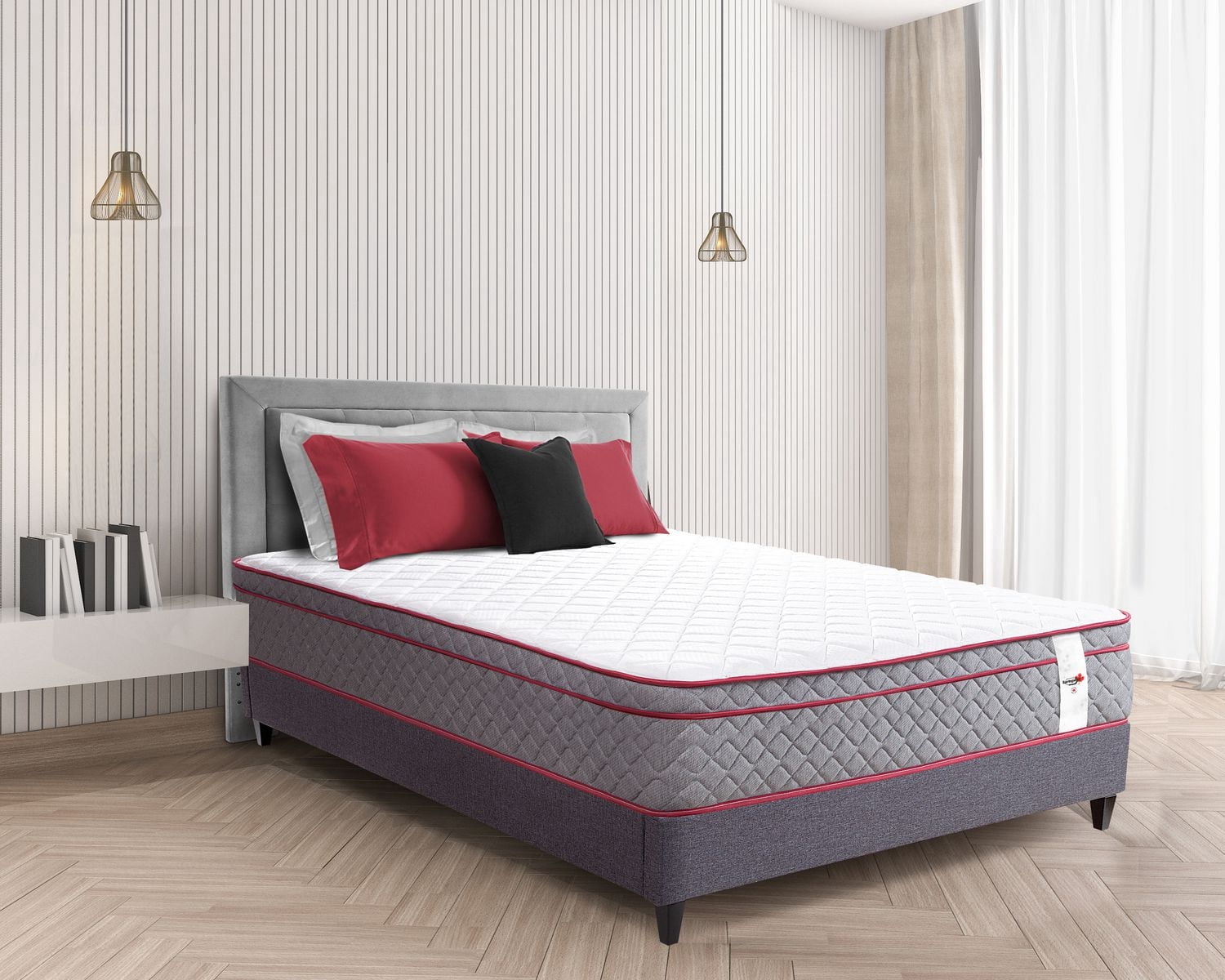 Matelas Springwall avec ressorts ensachés