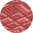thumbnail image 1 of Ahgly Company Tapis d'Intérieur Lavable en Machine Carré Rouge, 3 Pieds Carré, 1 of 7