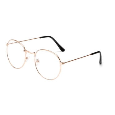Round Vintage Retro Women Men Unisex Spectacles Eyeglasses Frame Eyeglasses frame Round vintage Light Weight Alloy Eyewear