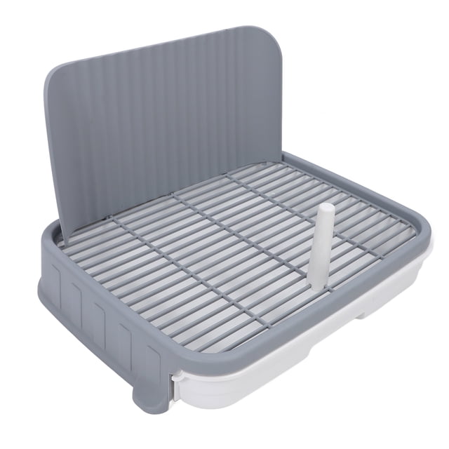 Dog Toilet, Dog Potty Tray Pee Pad Holder Antislip Base for Medium Large Dogs