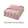 thumbnail image 4 of Sentmoon Rest Coolings Comforter Blankets Washed Summer Quilt Summer Cool Quilt Air Conditioning Quilt Thin Quilt Embossed Gift Live Home Students Dormitory Quilt, 4 of 7