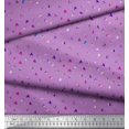 thumbnail image 3 of Soimoi Rayon Fabric Texture & Triangle Geometric Decor Fabric Printed Yard 56 Inch Wide, 3 of 3