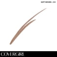 thumbnail image 2 of COVERGIRL Easy Breezy Brow Fill + Define Brow Pencil, Sharpener Included, Long-Lasting, Deeply Pigmented, Blendable Formula, 100% Cruelty-Free, 2 of 7