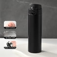 thumbnail image 1 of Dvkptbk Insulated Water Bottle Portable and Fashionable Stainless Steel Water Cup for Men and Women with Handle Bounce Cover Insulation Cup 450Ml Travel Essentials, 1 of 6