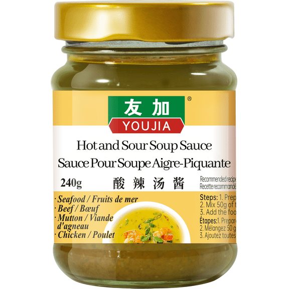 Youjia Hot and Sour Soup Sauce 240G