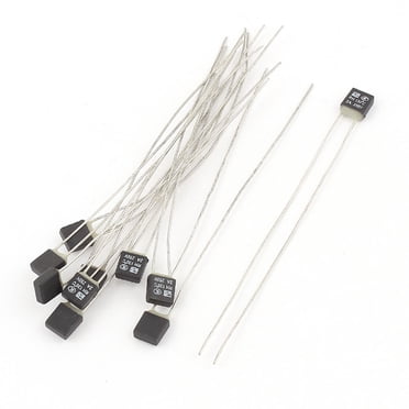 Unique Bargains 10Pcs New RH 130C Double Lead Temperature Control Fusing Thermal Fuse 250V 2A