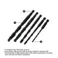 thumbnail image 2 of Hyper Tough 5-Piece 1/4-inch Hex Shank HSS Drill Bit Set, 2 of 8