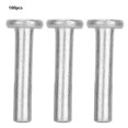 thumbnail image 4 of Flat Head Solid Rivet, Solid Rivet, 100PCS GB867 M4 For Industry Solid, 4 of 8