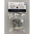 thumbnail image 3 of Mainstays Universal Bracket, Nickel, 3 of 6